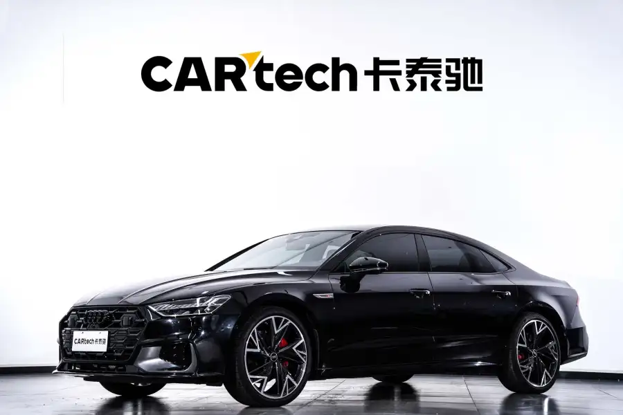 Audi A7L 45 TFSI quattro Black Knight
