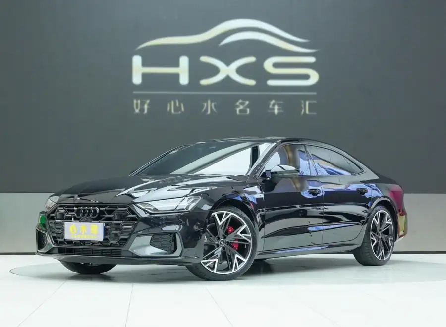 Audi A7L 45 TFSI quattro Black Knight